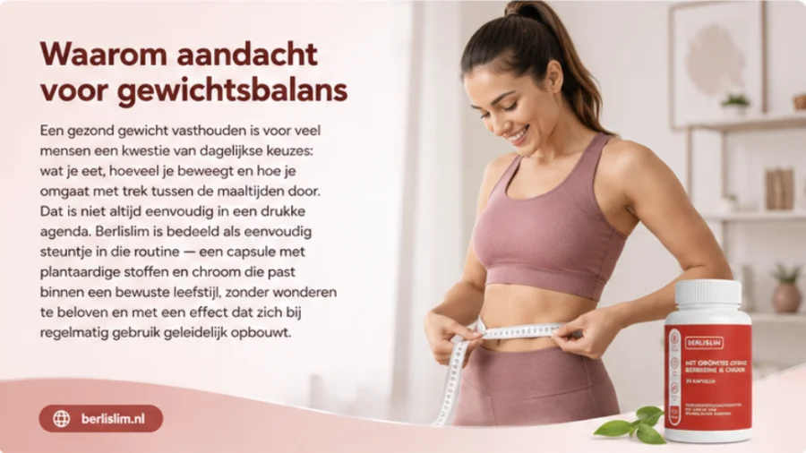 Berlislim — aandacht voor gewichtsbalans in Nederland