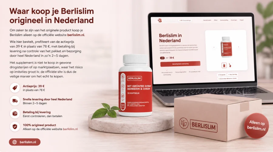 Berlislim — het originele product kopen op de officiële website in Nederland